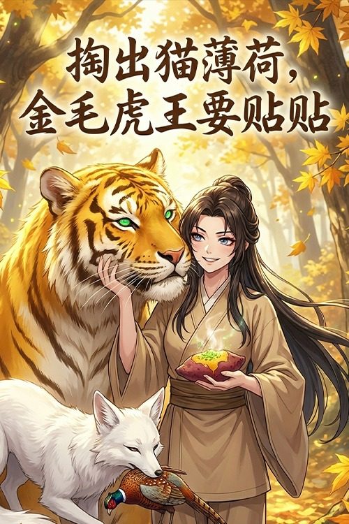掏出猫薄荷,金毛虎王要贴贴封面