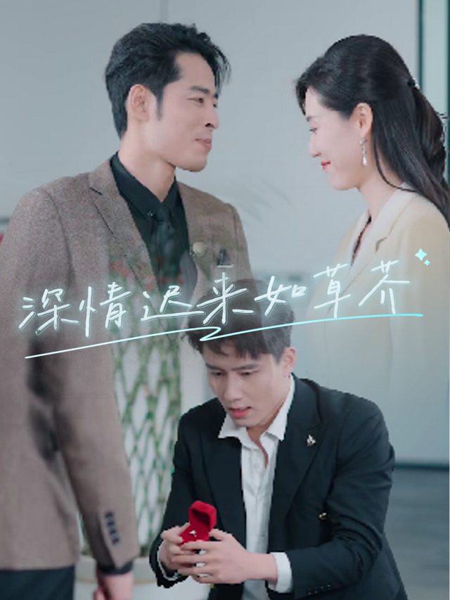 深情迟来如草芥封面