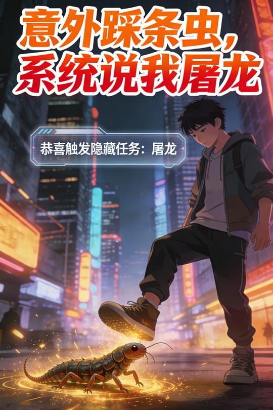 意外踩条虫,系统说我屠龙封面