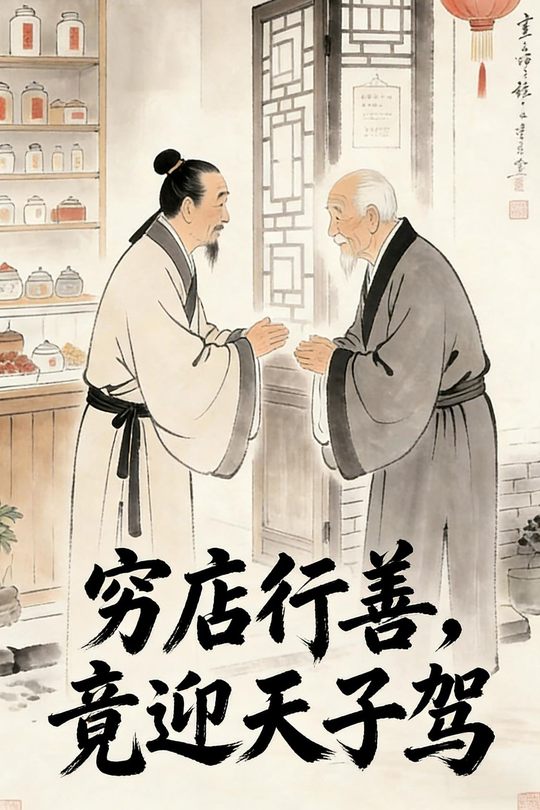 穷店行善,竟迎天子驾封面