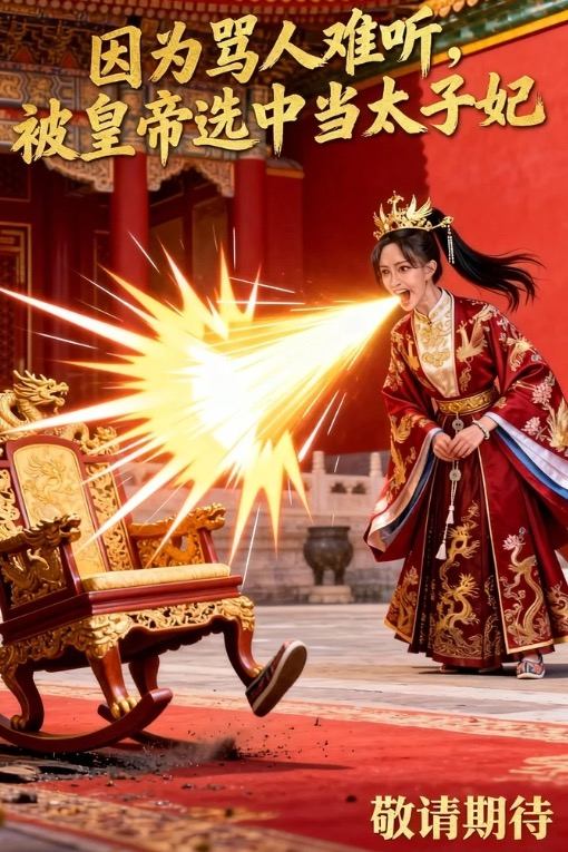 因为骂人难听,被皇帝选中当太子妃封面