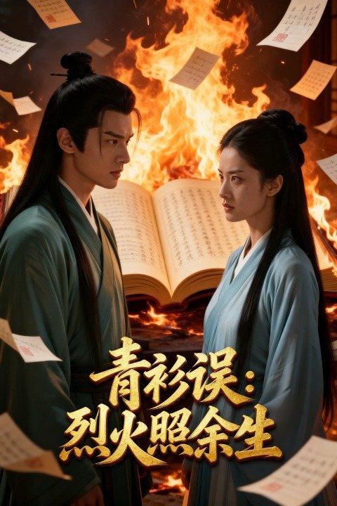 青衫误:烈火照余生封面
