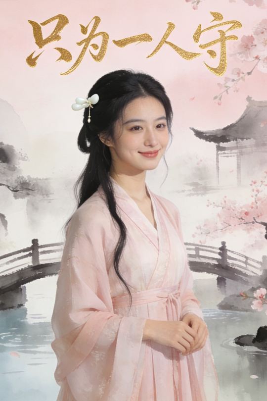 只为一人守封面