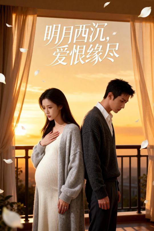 明月西沉,爱恨缘尽封面