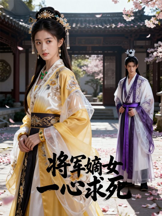 将军嫡女一心求死封面