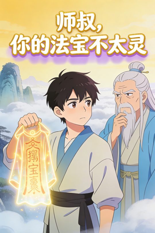 师叔,你的法宝不太灵封面