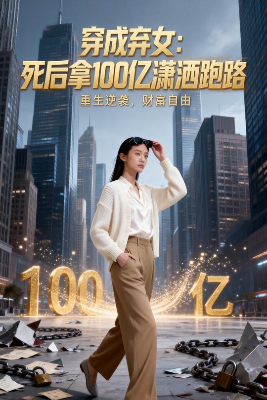 穿成弃女:死后拿 100 亿潇洒跑路封面
