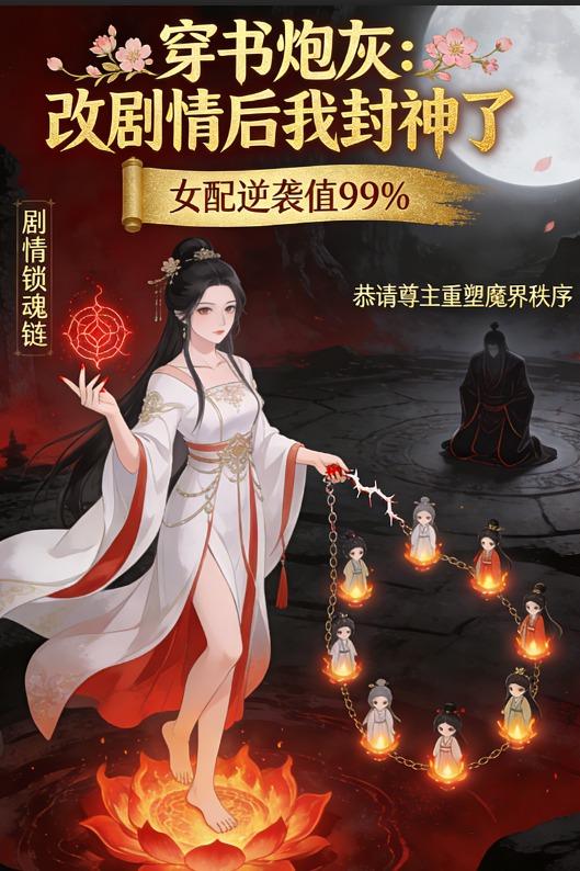 穿书炮灰:改剧情后我封神了封面