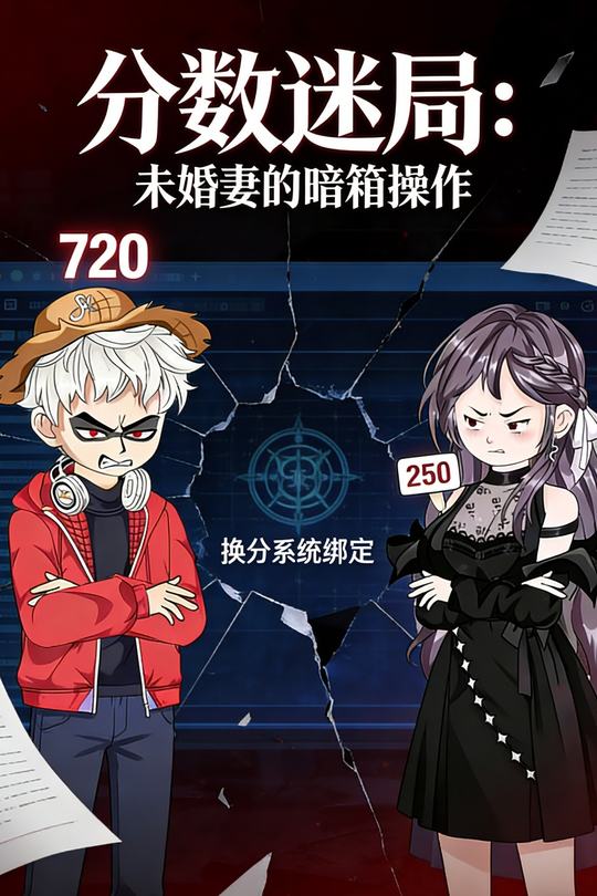 分数迷局：未婚妻的暗箱操作封面