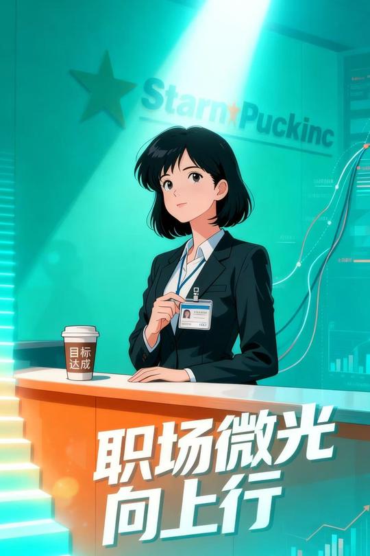 职场微光向上行封面