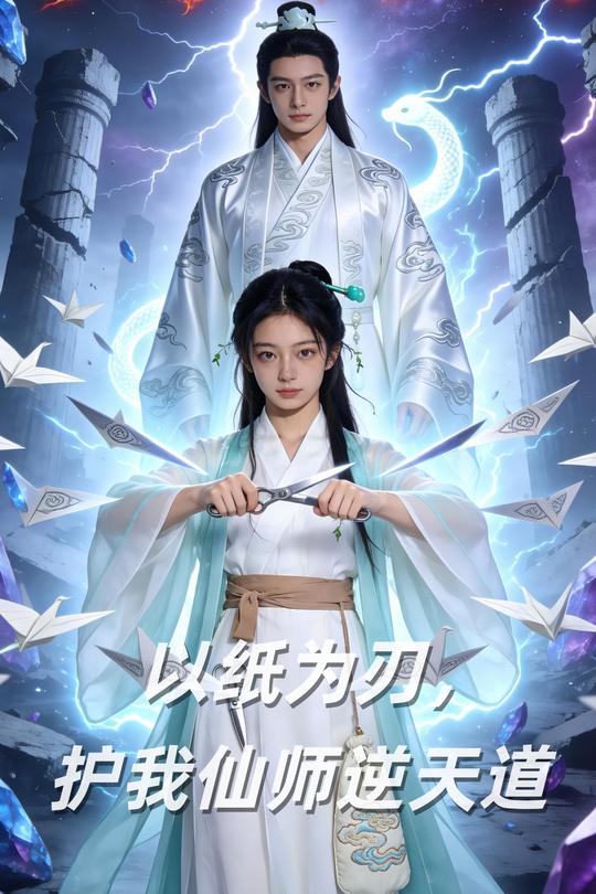 以纸为刃,护我仙师逆天道封面