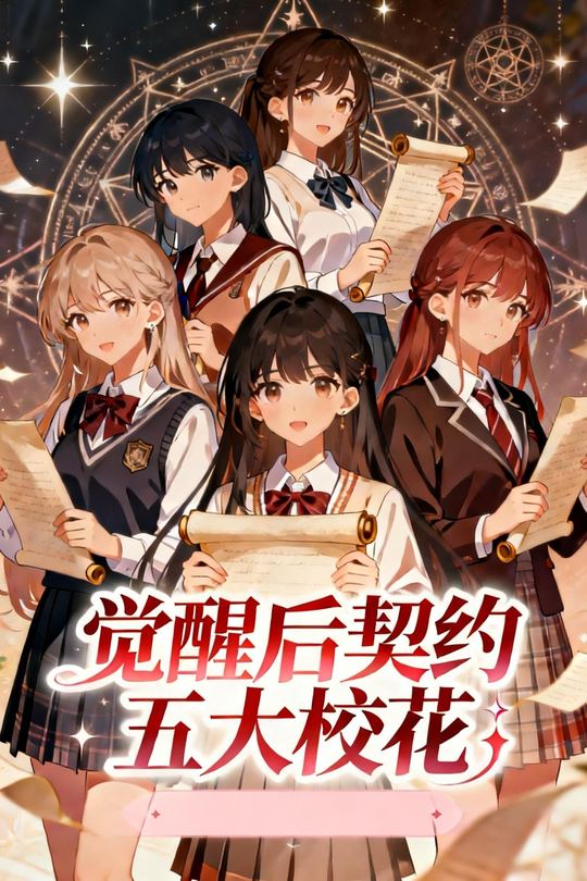 觉醒后契约五大校花封面