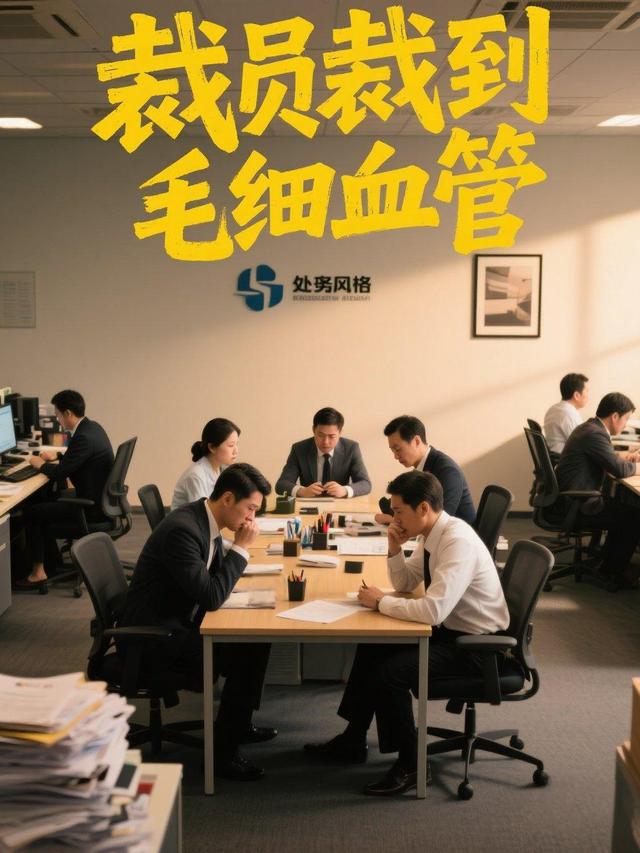 裁员裁到毛细血管封面