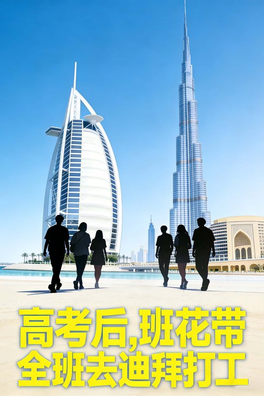 高考后,班花带全班去迪拜打工封面
