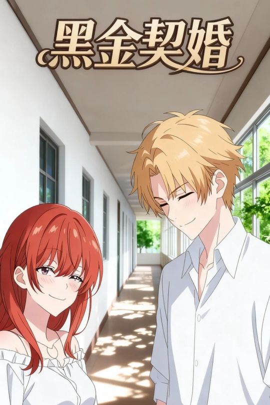 黑金契婚封面