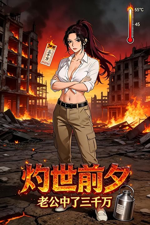 灼世前夕:老公中了三千万封面