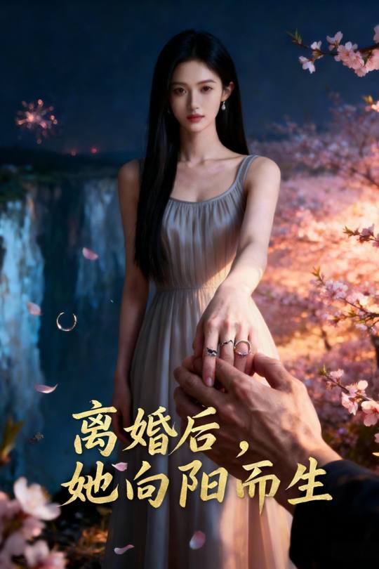 离婚后,她向阳而生封面