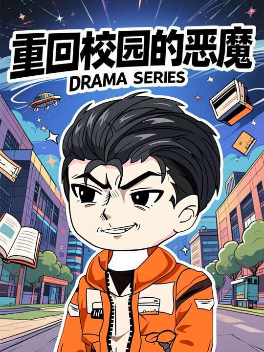 重回校园的恶魔封面