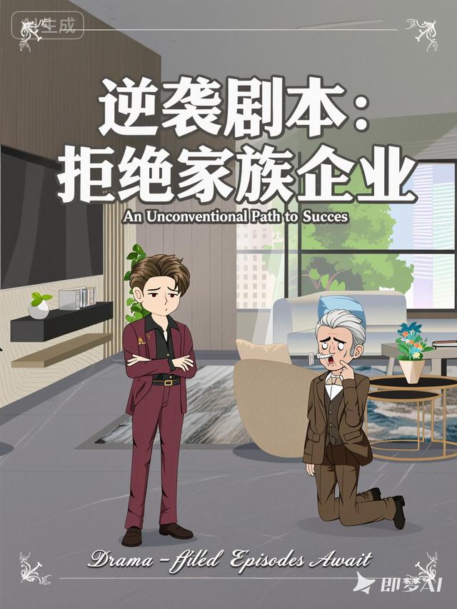 逆袭剧本:拒绝家族企业封面
