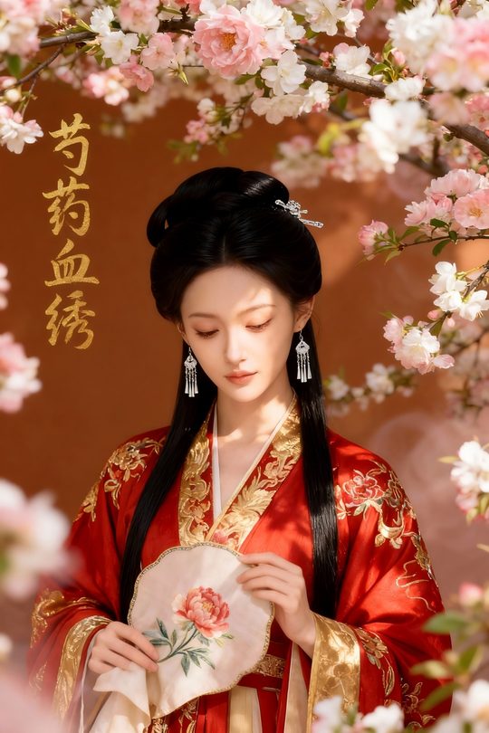 芍药血绣封面
