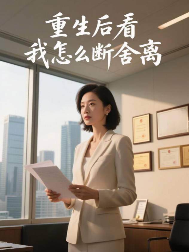 重生后看我怎么断舍离封面