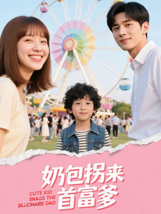 奶包拐来首富爹封面