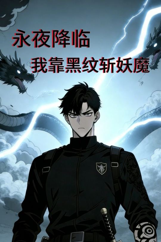 永夜降临,我靠黑纹斩妖魔封面