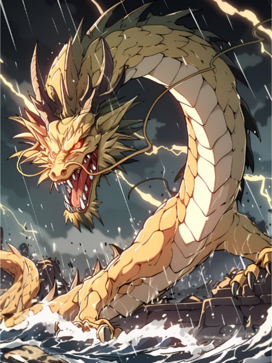 渡劫神龙封面