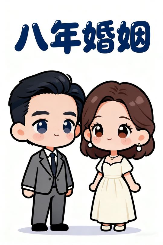 八年婚姻封面
