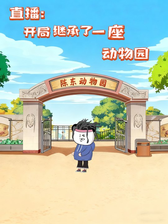 直播:开局继承了一座动物园封面