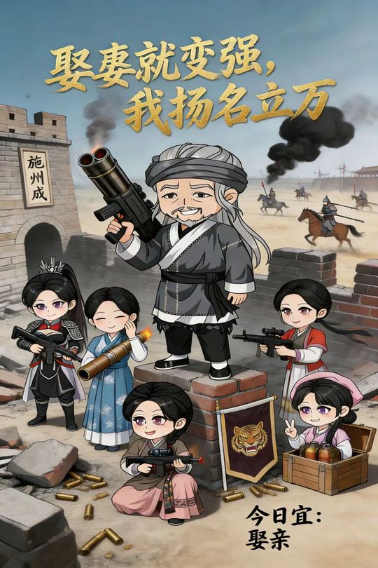 娶妻就变强,我扬名立万封面