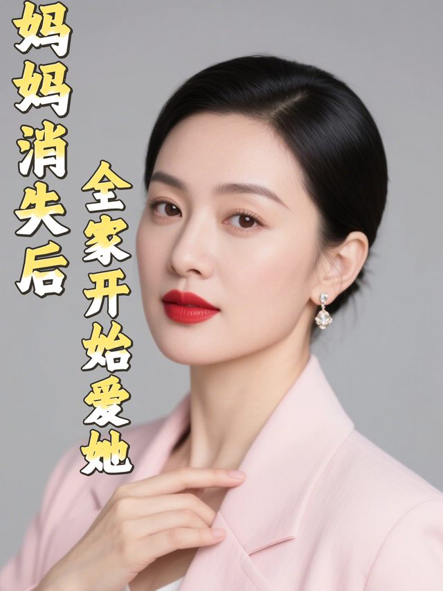妈妈消失后全家开始爱她封面