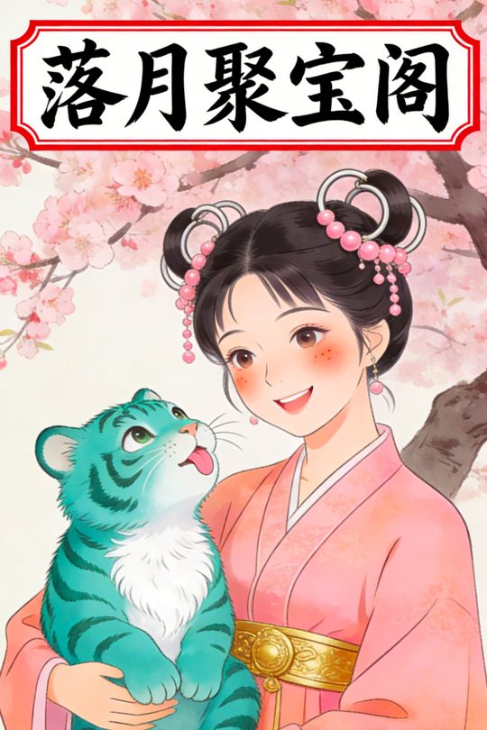 落月聚宝阁封面