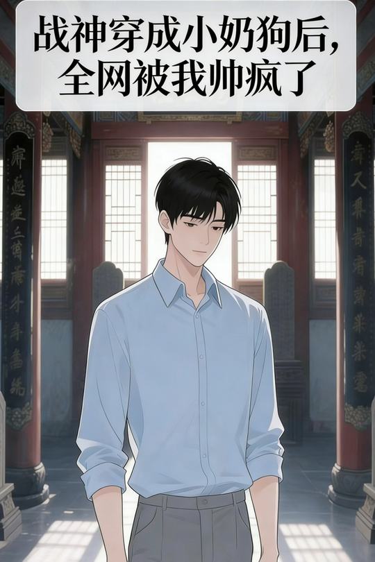 战神穿成小奶狗后,全网被我帅疯了封面