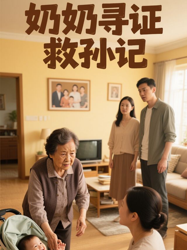 奶奶寻证救孙记封面