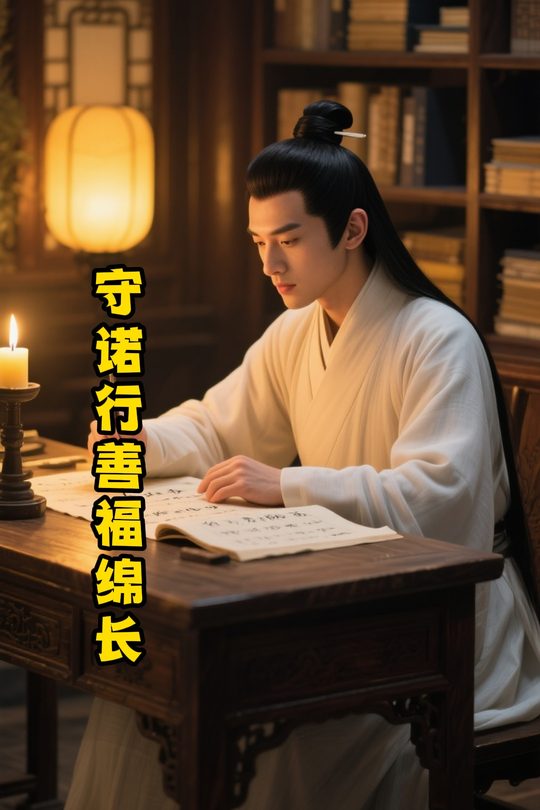 守诺行善福绵长封面