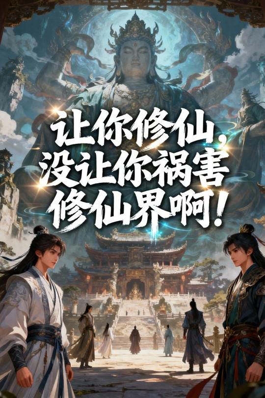让你修仙,没让你祸害修仙界啊!封面