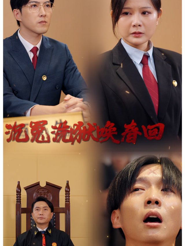 沉冤洗狱唤春回·封面