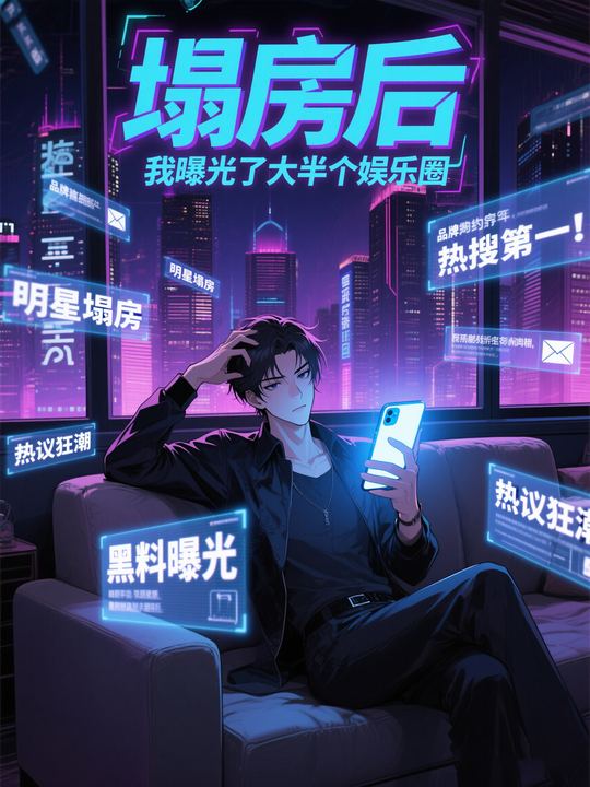 塌房后,我曝光了大半个娱乐圈封面