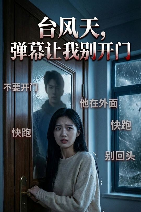 台风天,弹幕让我别开门封面