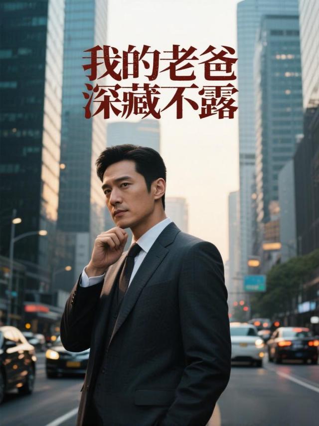 我的老爸深藏不露封面