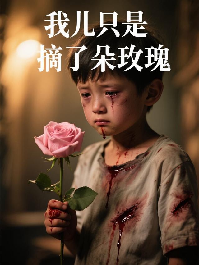 我儿只是摘了朵玫瑰封面