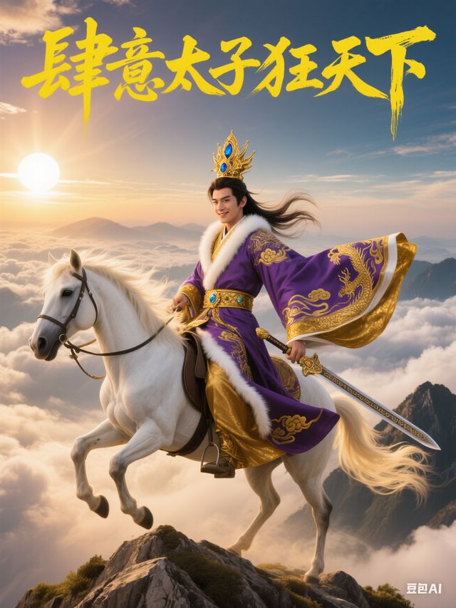 肆意太子狂天下封面