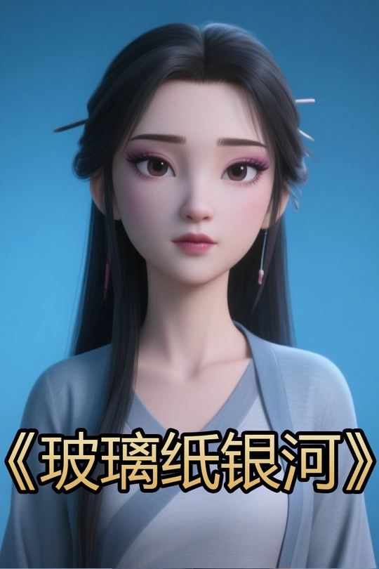 玻璃纸银河封面