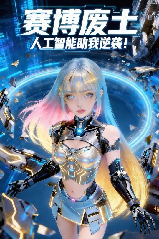 赛博废土,人工智能助我逆袭!封面