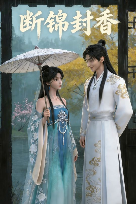 断锦封香封面