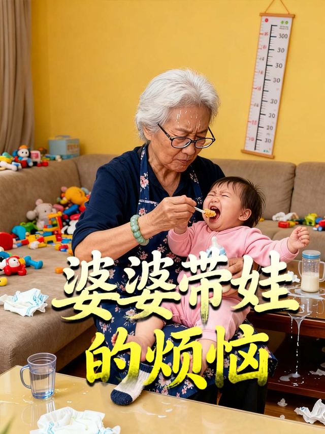 婆婆带娃的烦恼封面