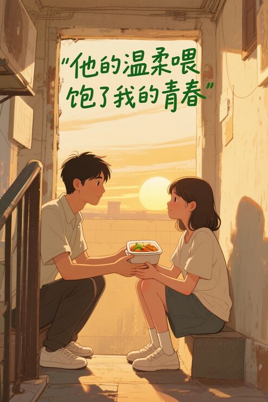 他的温柔喂饱了我的青春封面