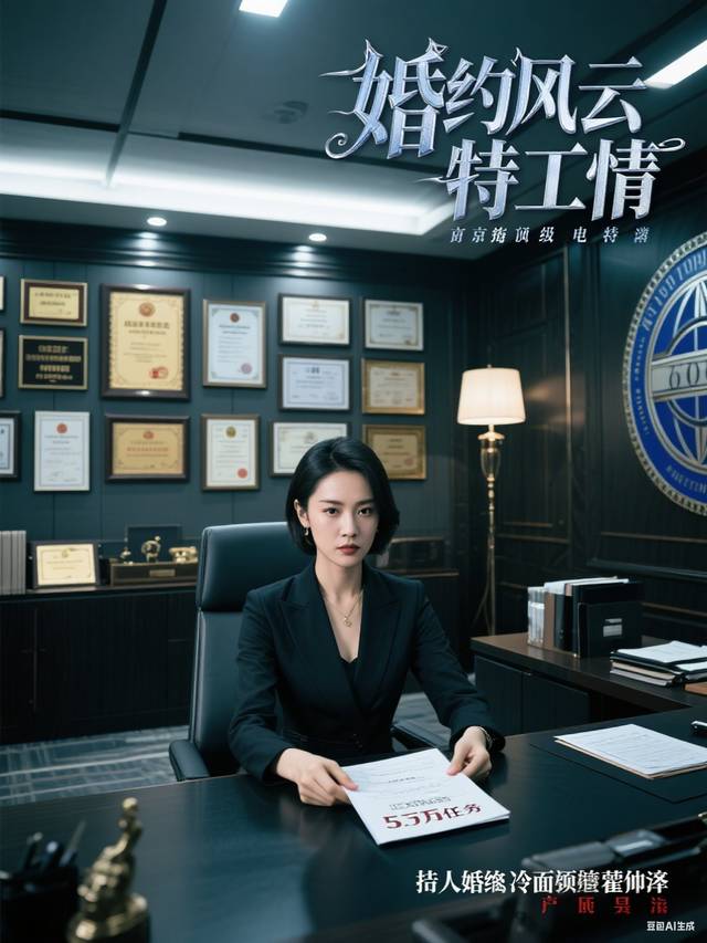 婚约风云特工情封面
