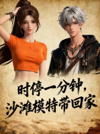 时停一分钟,沙漠模特带回家,封面